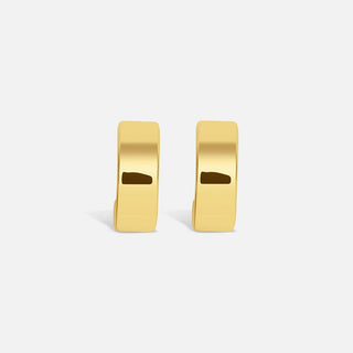 Moderne Vintage Gold-Creolen