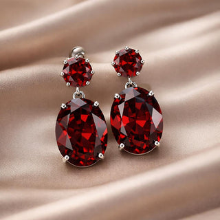 Majestic Zirkonia Ohrringe aus Weissgold