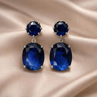 Majestic Zirkonia Ohrringe aus Weissgold