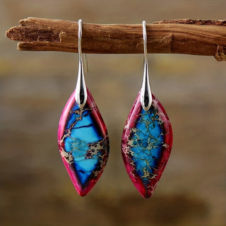 Boho Silberohrringe mit Anhänger