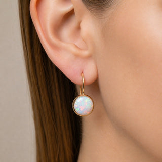 Opal Haven Gold-Ohrringe