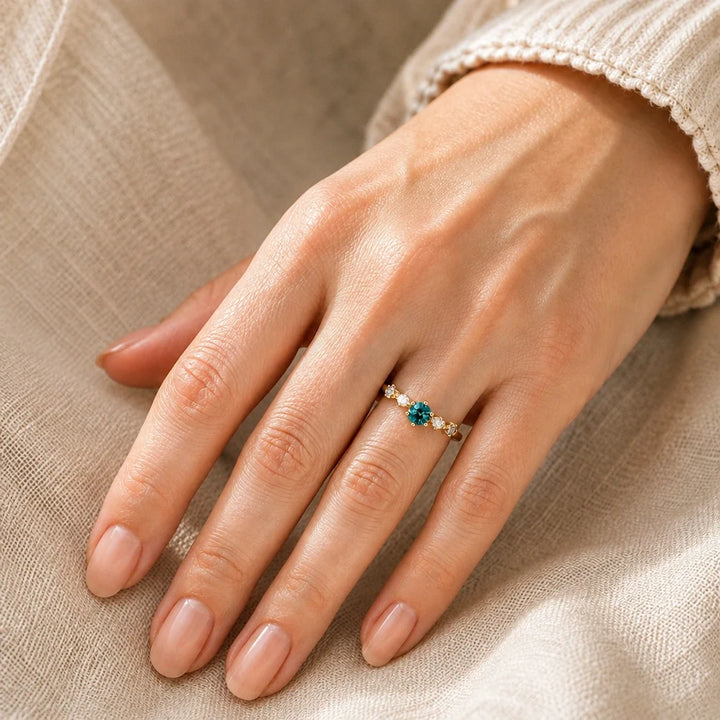 Ring Feenlicht Handgefertigt
