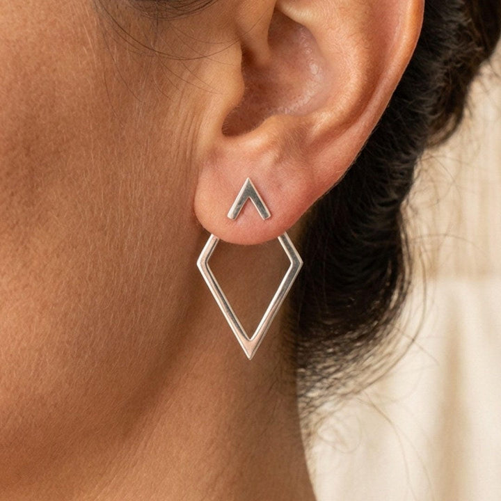 Bohemian geometrische Ohrstecker
