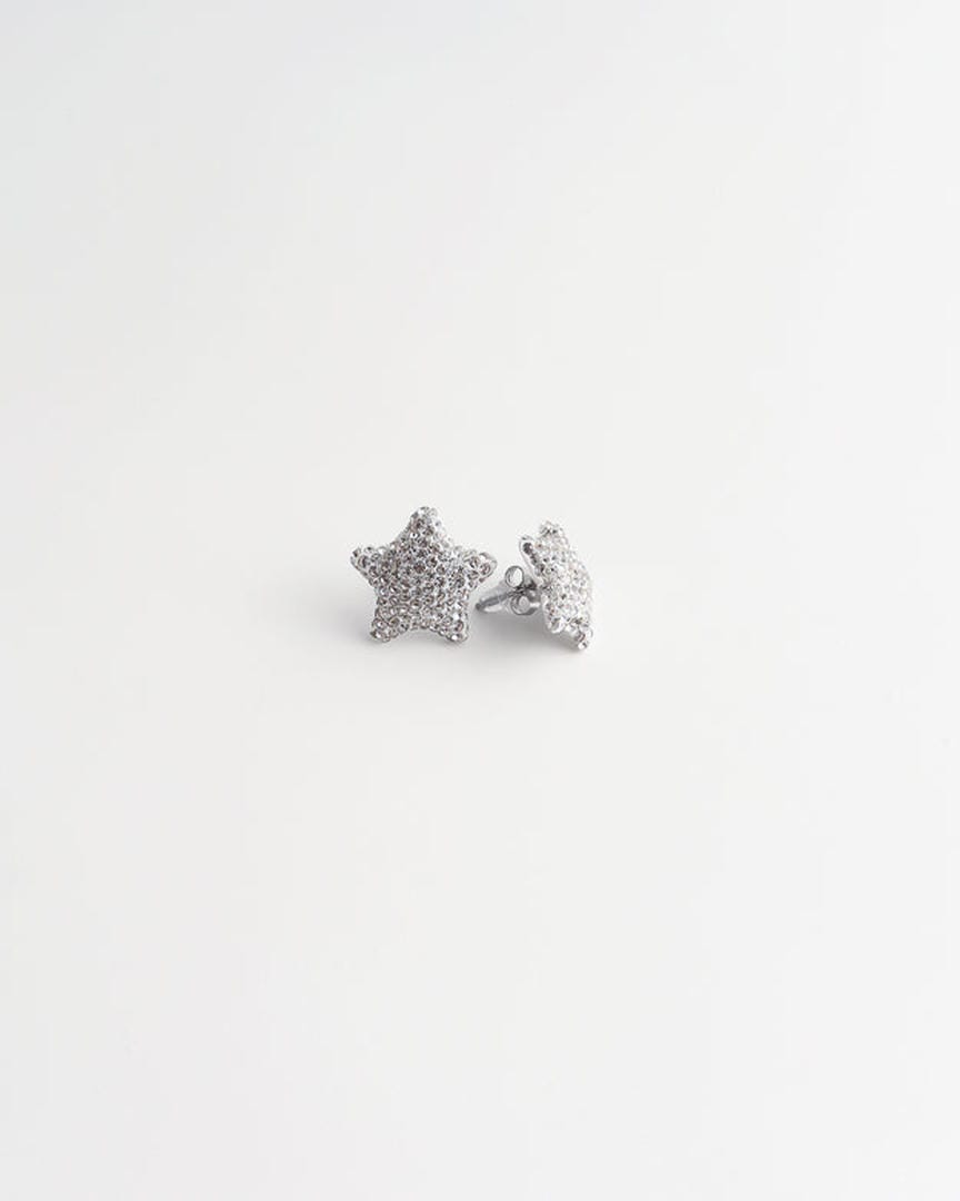 Pave Star Ohrstecker