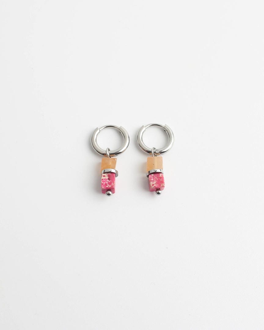 Halb und Halb Liebe Chic Ohrringe