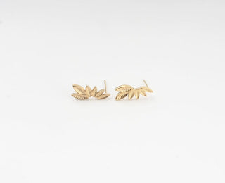 Vera Wunderschöne Blatt-Ohrstecker