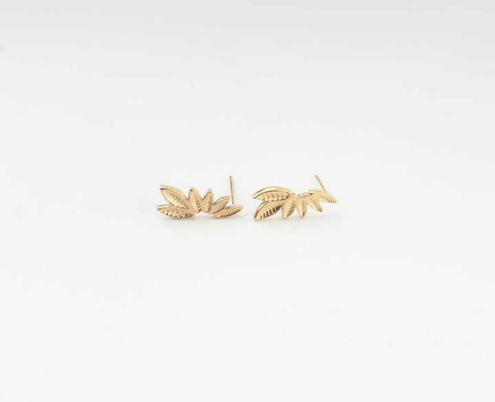 Vera Wunderschöne Blatt-Ohrstecker