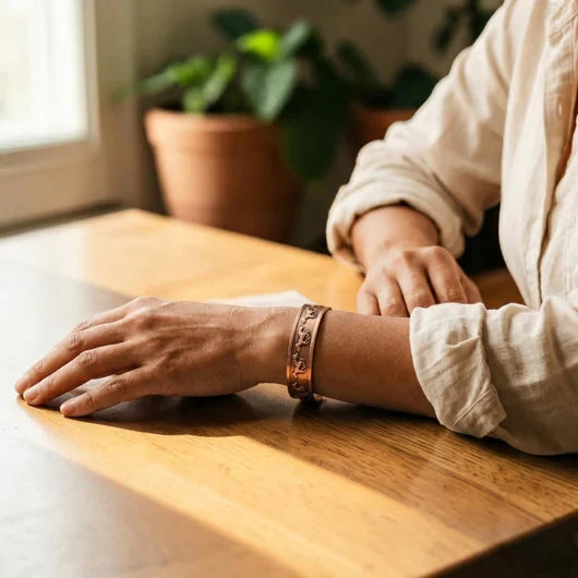 Kupferarmband Pferd