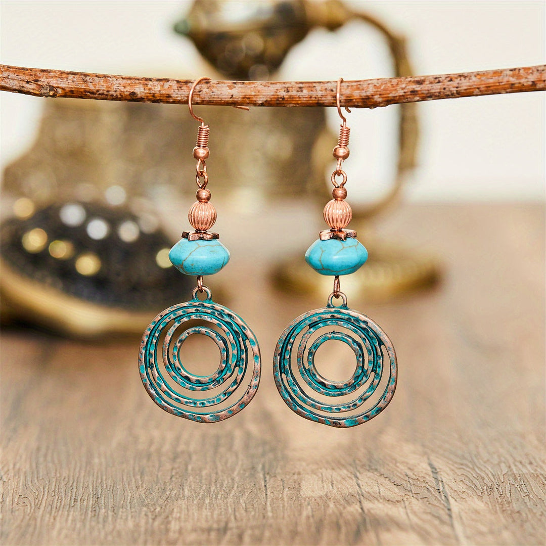 Retro Boho-Creolen