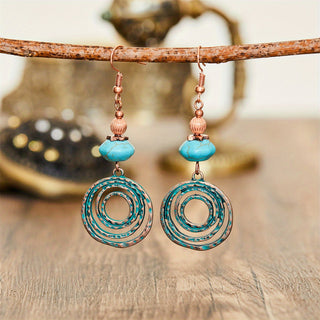 Retro Boho-Creolen