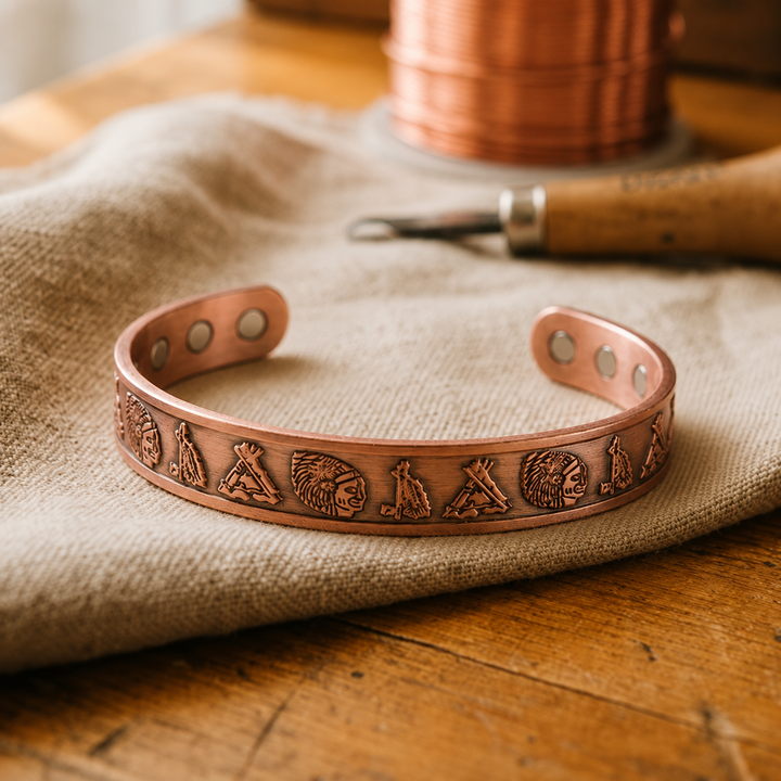Echtes Kupferarmband