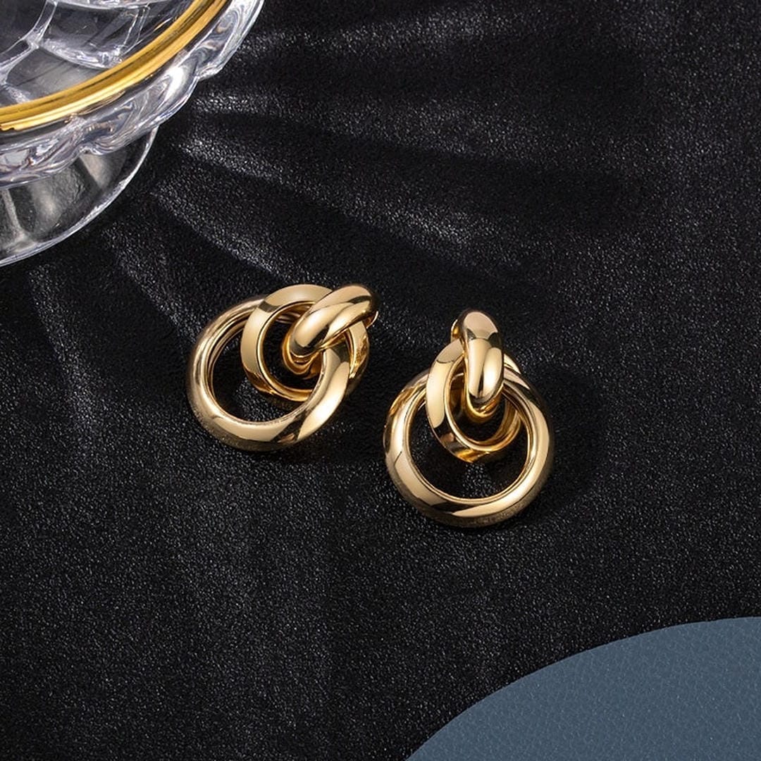 Elegante Creolen aus Gold