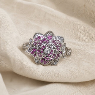 Ring Blütenpracht Silber