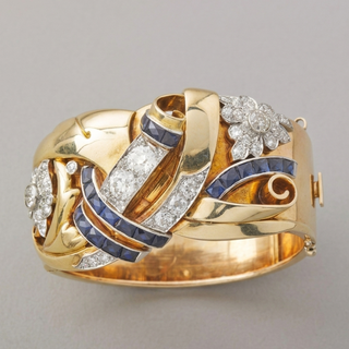 Ring Blauer Zirkonia Gold