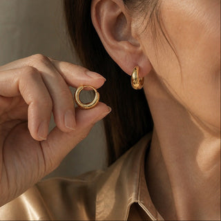 Aurelia Petite Gold Creolen