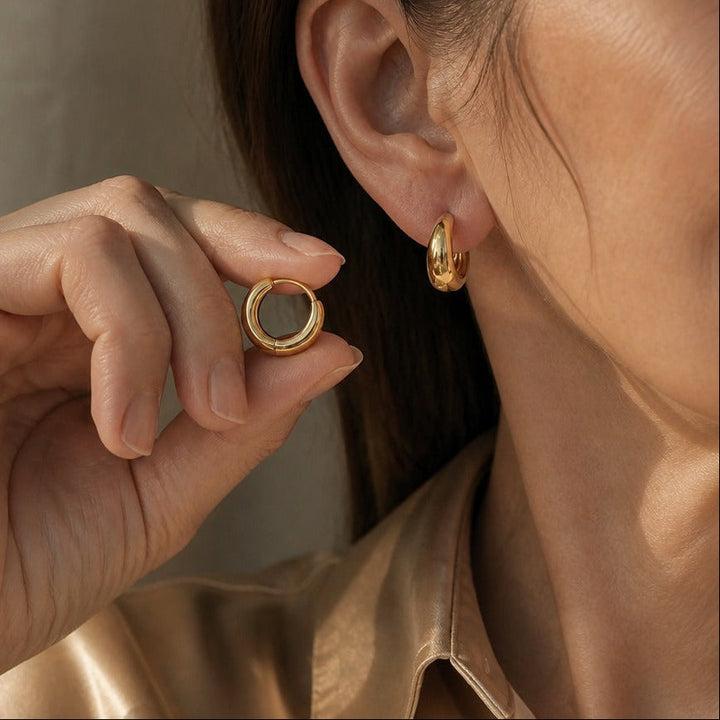 Aurelia Petite Gold Creolen