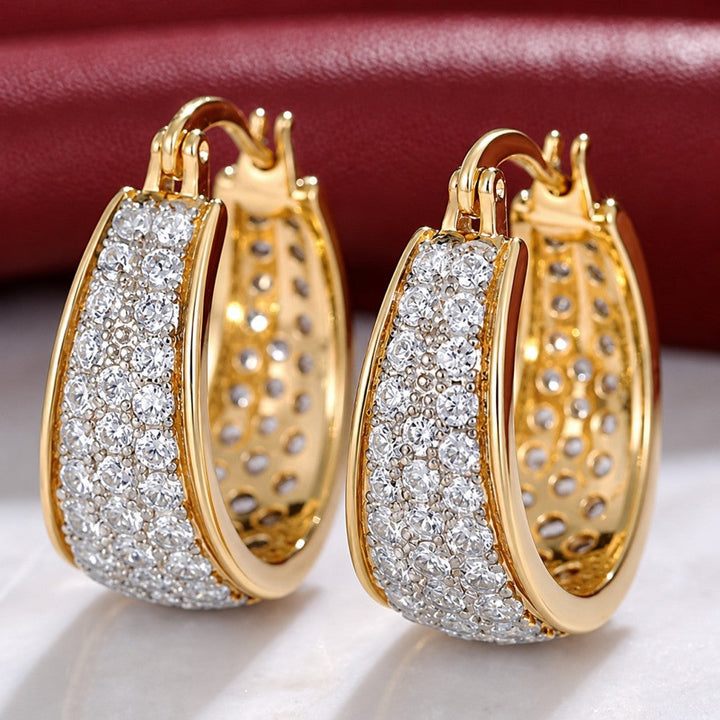 Exquisite Zirkonia-Creolen