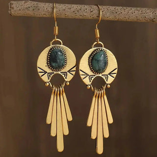 Retro Boho Lange Ohrringe