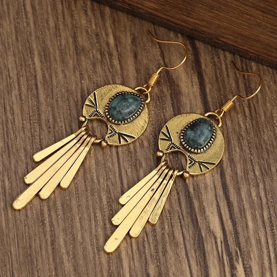 Retro Boho Lange Ohrringe