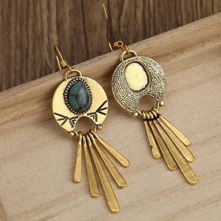 Retro Boho Lange Ohrringe