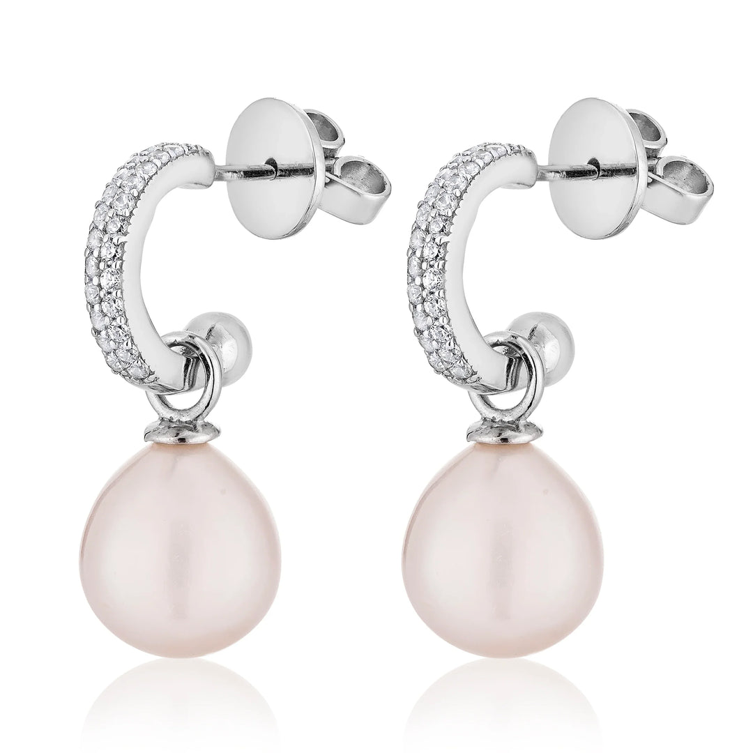 Swanlight Luminous Pearl Ohrringe
