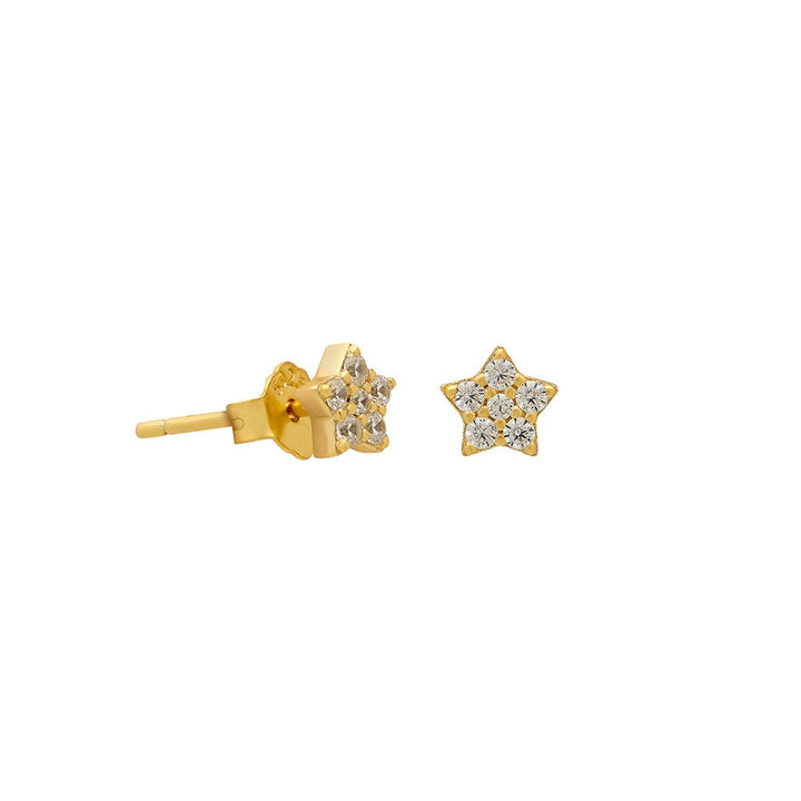 Mikro-Stern-Ohrstecker