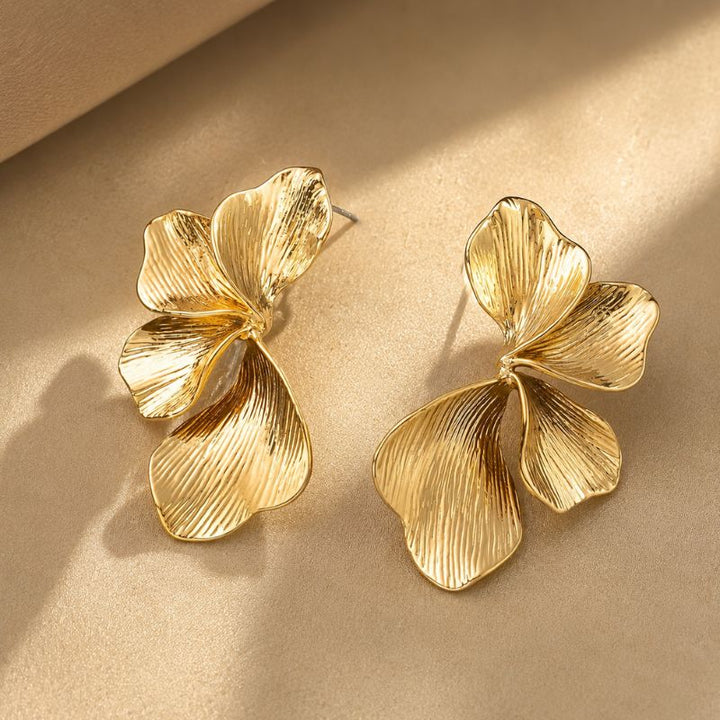 Opulente florale Ohrstecker