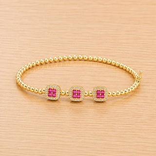 Glänzendes Minimal-Manschettenarmband