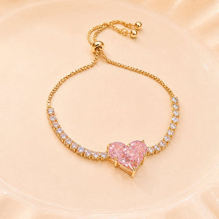 Strahlendes Herz-Armband