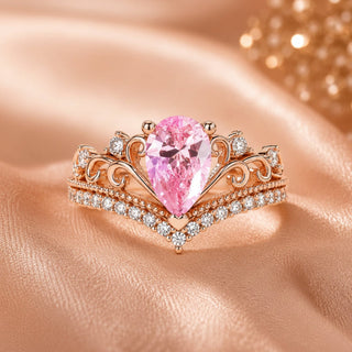 Birnen-Schliff-Ring