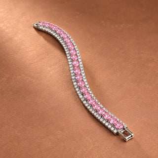 Funkelndes Strass-Pavé-Armband