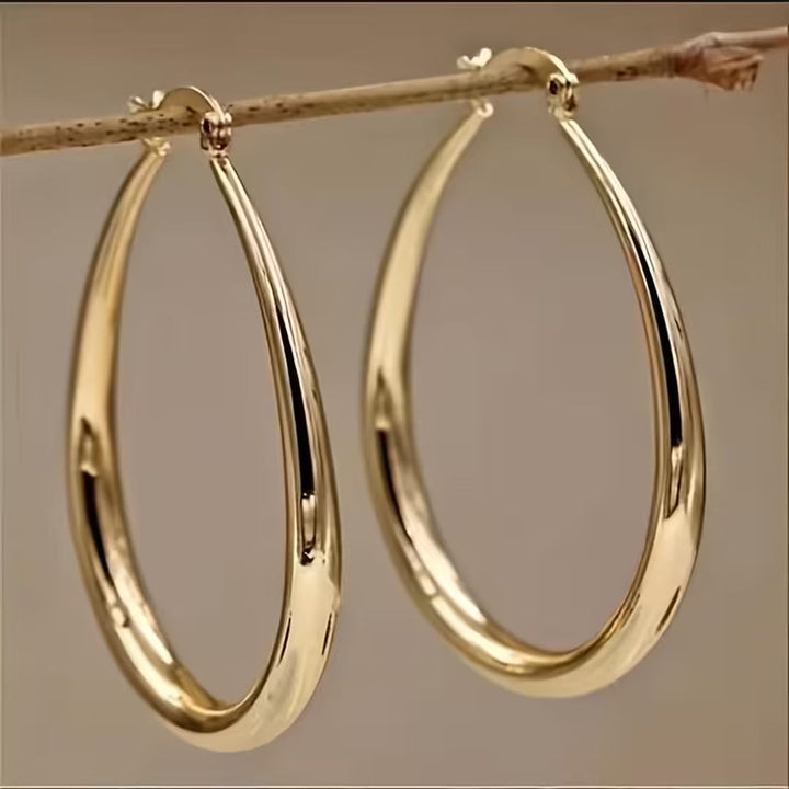 Exklusive Vintage-Gold-Ohrringe