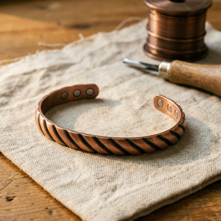 Dornen-Armband aus Kupfer
