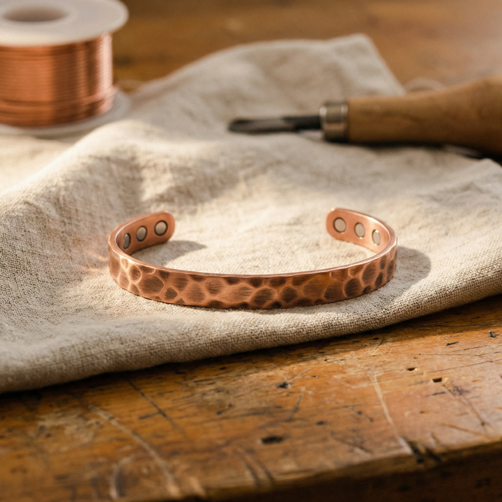 Furrow Kupfer-Armband