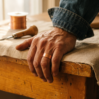 Schweiss Kupferring