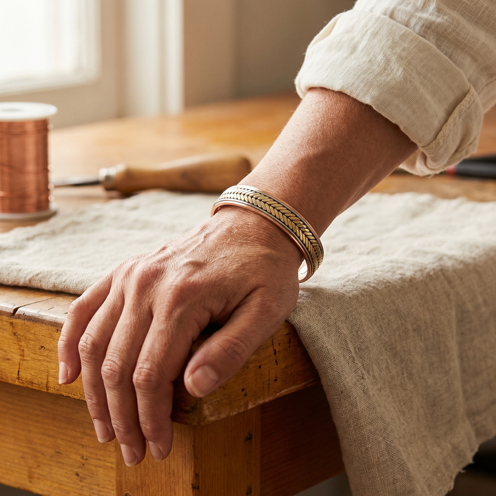 Ernte Kupferarmband