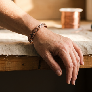 Flora Kupferarmband