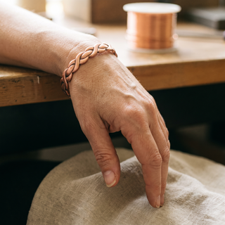 Loom Kupferarmband