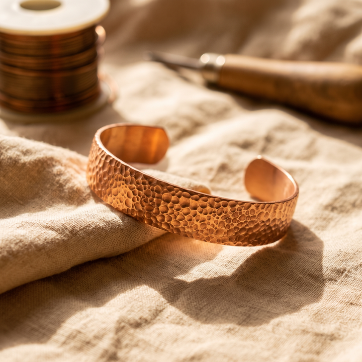 Mond Kupfer-Armband