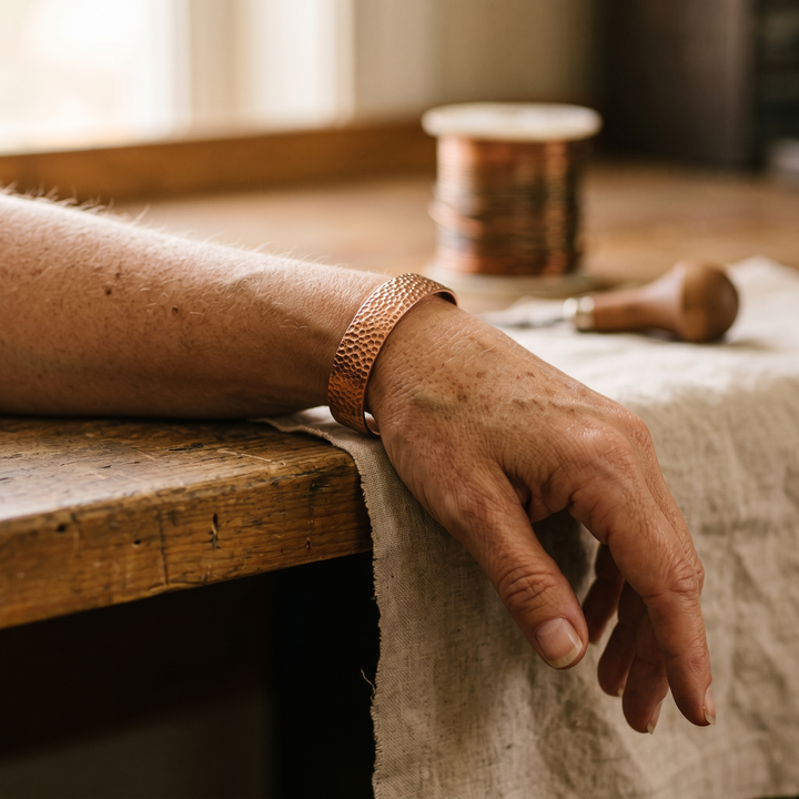 Mond Kupfer-Armband