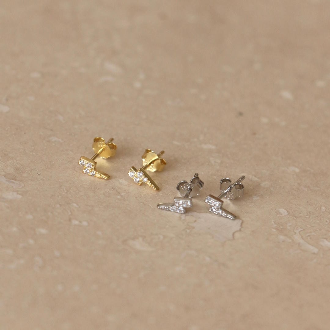 Mikro-Blitz-Ohrstecker