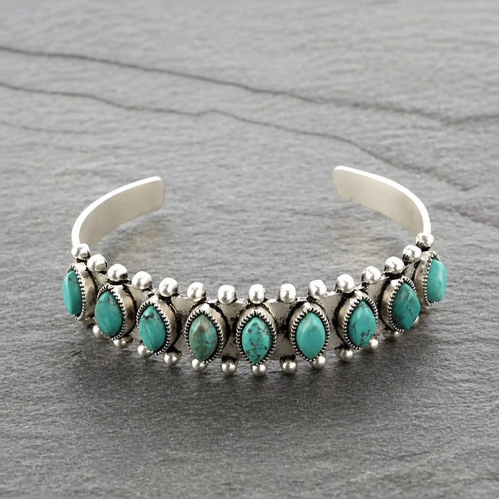 Armband mit Türkis-Steinen