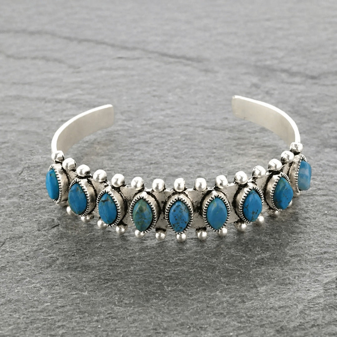 Armband mit Türkis-Steinen