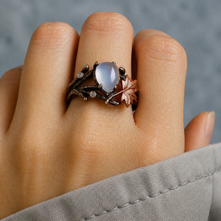 Ring Mondstein Natürlich